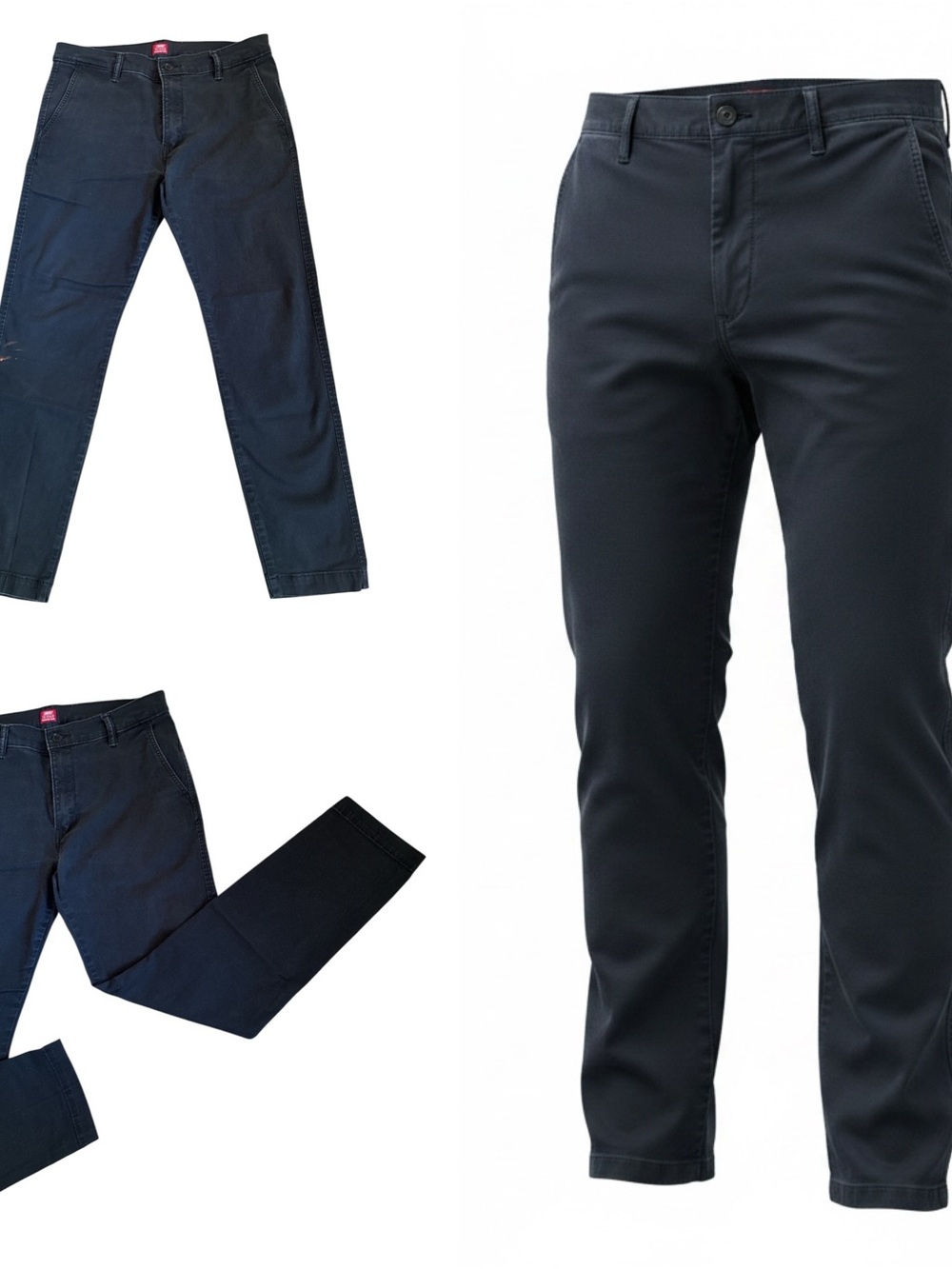 Levi’s XX Chino Standard Taper Navy Blue Pants Men’s 33x32 Stretch Casual